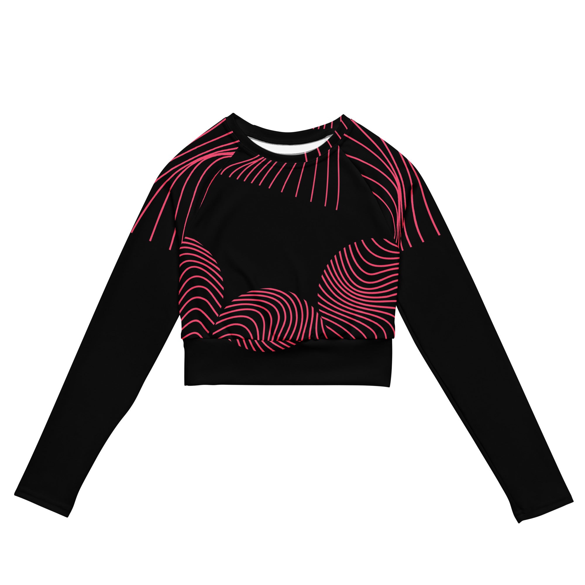 black-cropped-top-gym-yoga-running-dance-top-long-sleeve-viva-magenta-ripplefx-wickedyo5